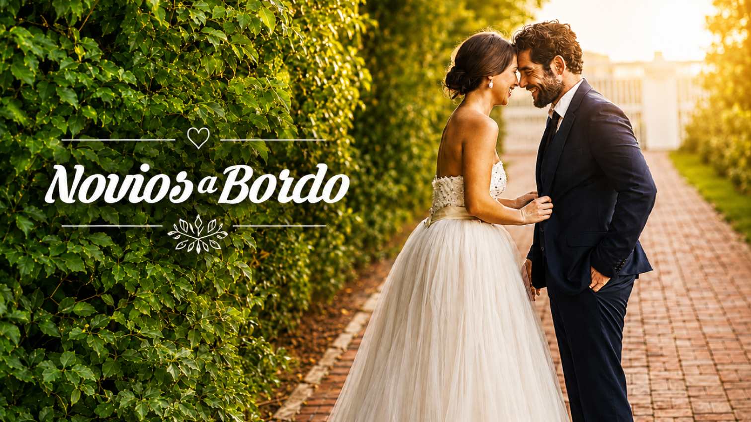 Presentación visual del proyecto Novios a Bordo.