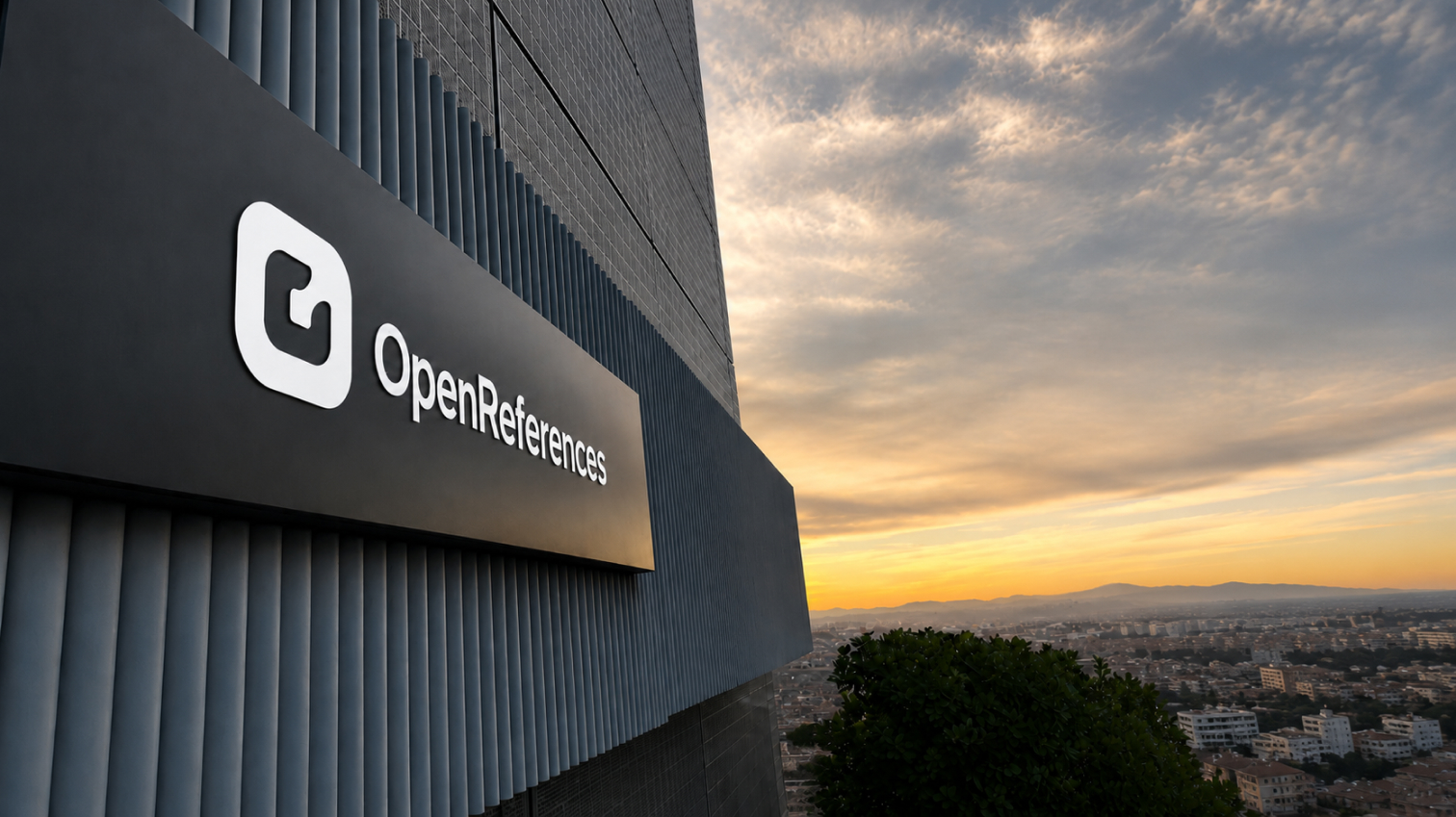 Presentación visual del proyecto Open References.