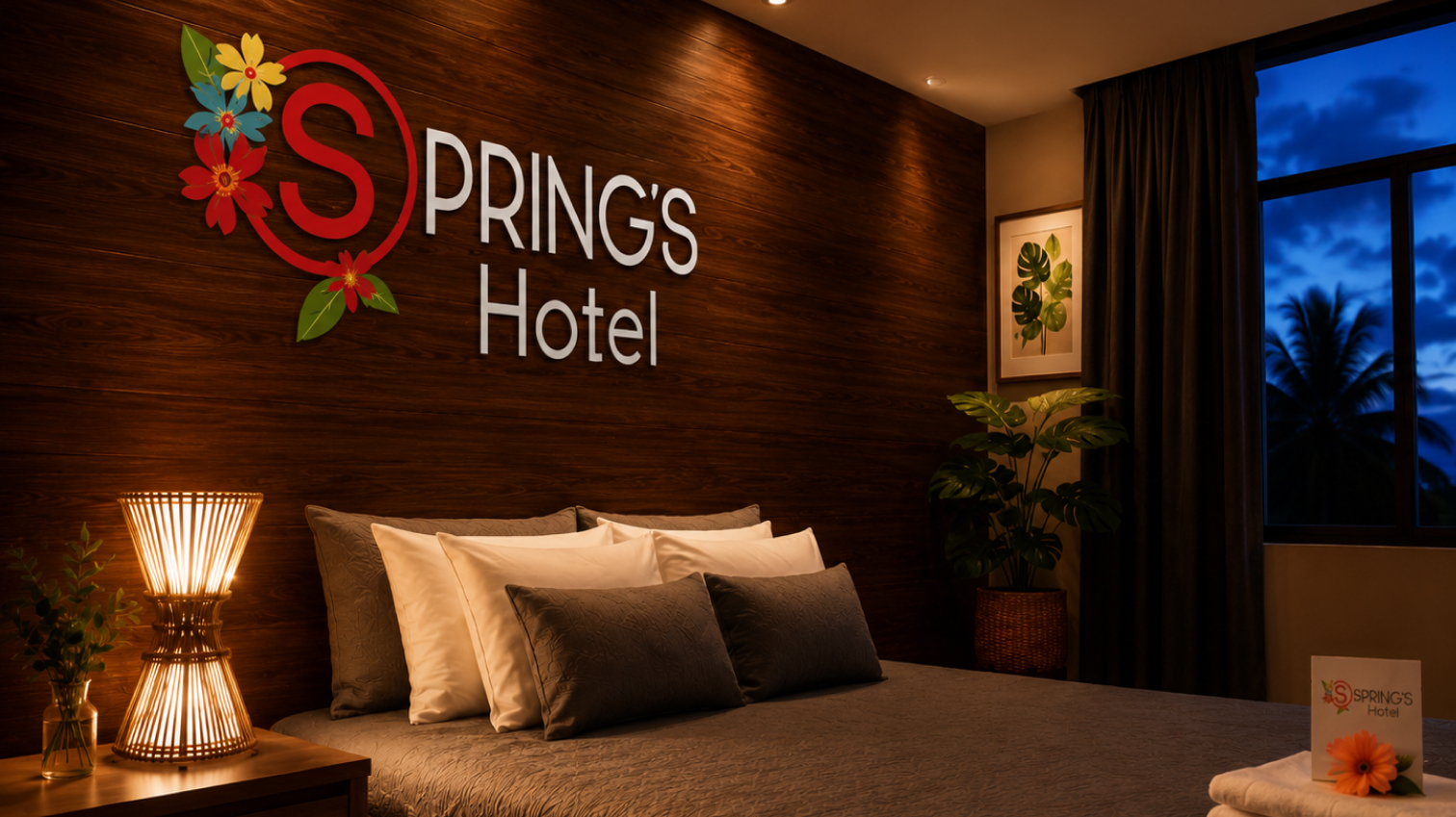 Presentación visual del proyecto Spring's Hotel.