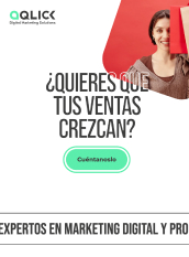Landing page de captacion para Aclick.