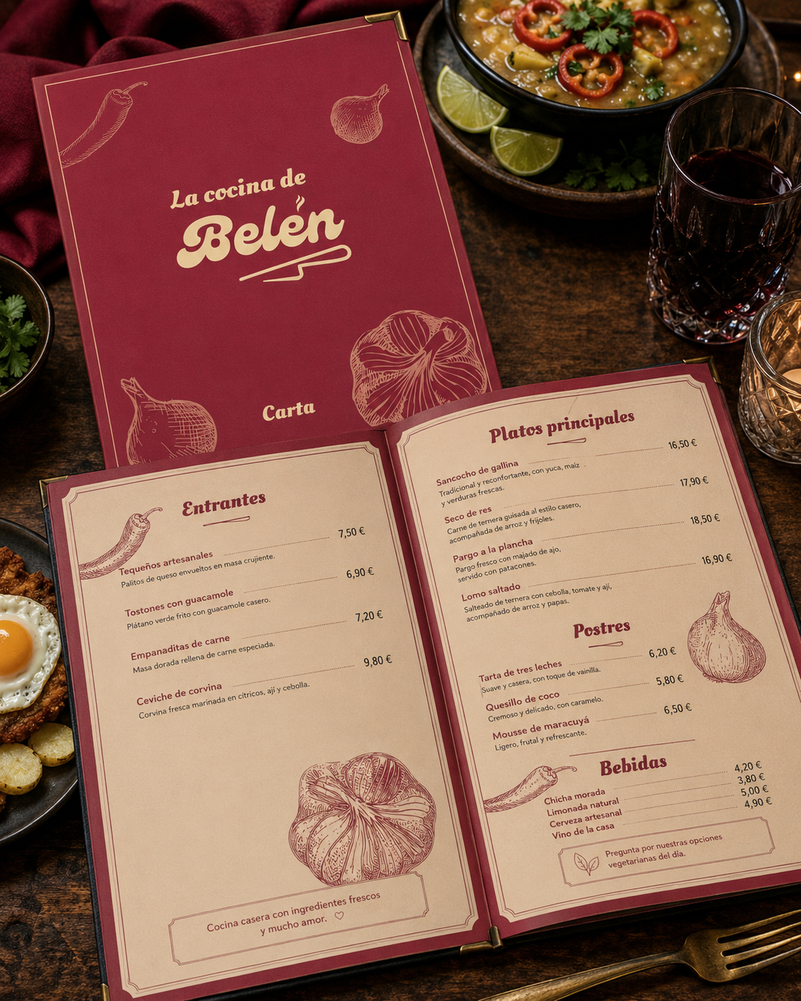 Aplicación 06 del proyecto La Cocina de Belén.